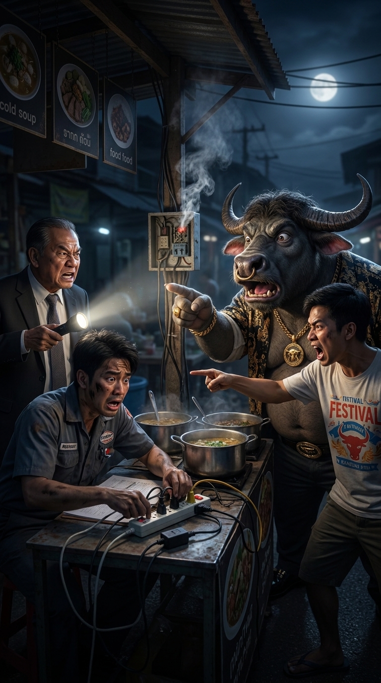ศึกชิงจ้าวงานวัด: สตูดิโอติดไซเรน